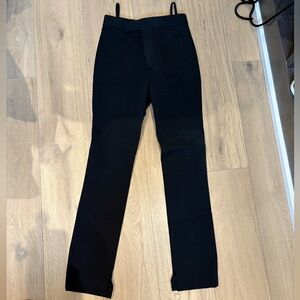 Helmut lang black dress pant